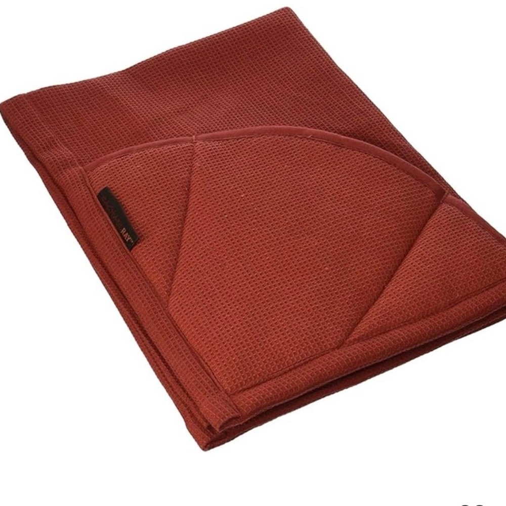 Rachael Ray Brick Red Moppine Towel